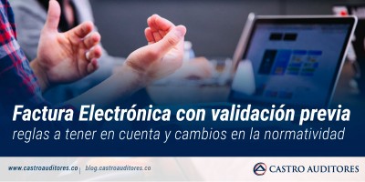 Factura electrónica con validación previa | Blog de Castro Auditores